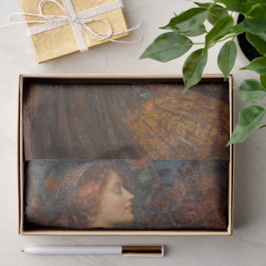 Papier Mousseline Bijoux Art Thomas Edwin Mostyn (Cadeau)