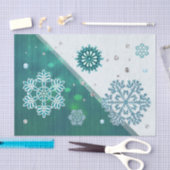 Papier Mousseline Bijoux de flocon de neige 3D (Artisanat)