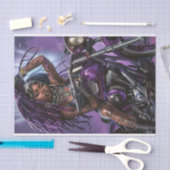 Papier Mousseline Biker Babe5 Bad to the Bone Edition (Artisanat)