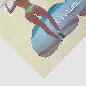 Papier Mousseline Bikini Booty Beach Girl Thunder_Cove (Détail)