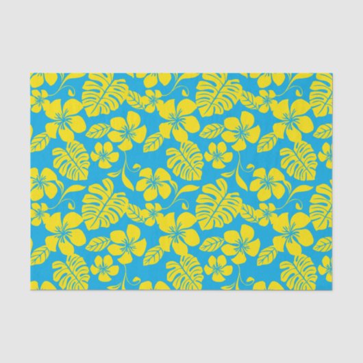 PAPIER MOUSSELINE BIKINI ROSE (BLEU/JAUNE) (Recto)