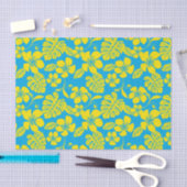 PAPIER MOUSSELINE BIKINI ROSE (BLEU/JAUNE) (Artisanat)