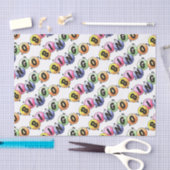 Papier Mousseline Bingo coloré (Artisanat)