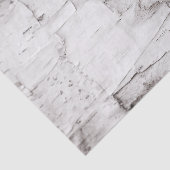 Papier Mousseline Birch Bark Tree White Rustic Country Woodland (Détail)