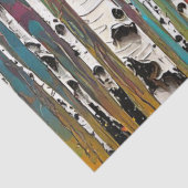 Papier Mousseline Birch Woods Thunder_Cove (Détail)