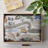 Papier Mousseline Bird Feather Wildlife Antique Feathers Art Nouveau (Cadeau)