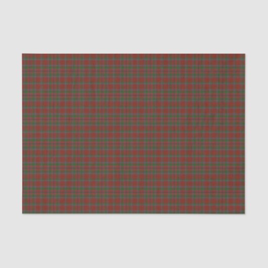 Papier Mousseline Birral Clan Tartan (Burrell, Birrell) (Recto)
