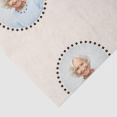 Papier Mousseline BIRTHDAY | Personalized Photo Gift Wrap (Détail)