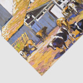 Papier Mousseline Bischoff - La laiterie, art, (Détail)