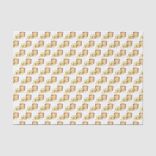Papier Mousseline Biscuits et saucisses Gravité Petit déjeuner Sud