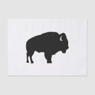 Papier Mousseline Bison américain