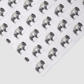 Papier Mousseline Bison américain (Détail)