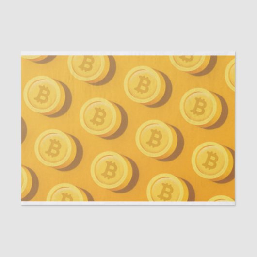 Papier Mousseline Bitcoin Fun (Recto)