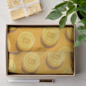 Papier Mousseline Bitcoin Fun (Cadeau)