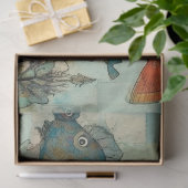 Papier Mousseline Bizarre Sous La Mer Cartoon Enfants Collage Découp (Cadeau)