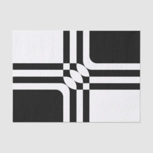 Papier Mousseline Black and white fantasy