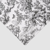 Papier Mousseline Black and White Vintage  (Détail)