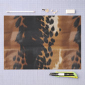 Papier Mousseline Black Brown Gold (Artisanat)