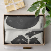 Papier Mousseline Black Cape par Aubrey Beardsley Tissue Paper (Cadeau)