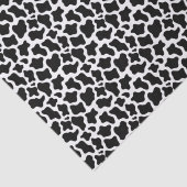 Papier Mousseline Black Cow Print Tissue Paper (Détail)