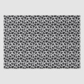 Papier Mousseline Black Cow Print Tissue Paper (Recto)