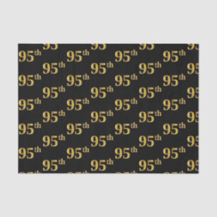 Papier Mousseline Black, Faux Gold 95e (Quatre-vingt-quinze)