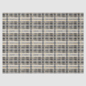 Papier Mousseline Black Gold Christmas Pattern#2 ID1009 (Recto)