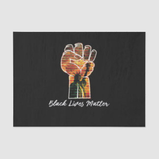Papier Mousseline Black Lives Matt Graffiti Egalité Empower