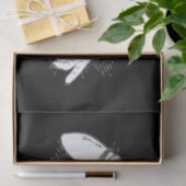 Papier Mousseline Black Mystic Fortune Teller Mystical Crystal Ball (Cadeau)