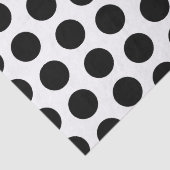 Papier Mousseline black point regular (Détail)