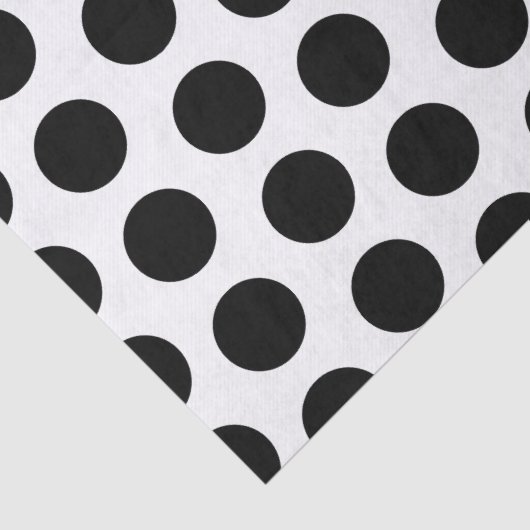 Papier Mousseline black point regular (Détail)