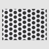 Papier Mousseline black point regular (Recto)