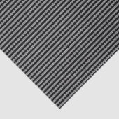 Papier Mousseline Black Silver Stripe Moderne Minimale Boho Holiday (Détail)