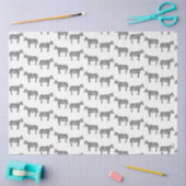 Papier Mousseline Black White Enk Zebra Safari Zoo Animaux (Artisanat)