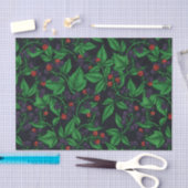 Papier Mousseline Blackberry sur gris foncé (Artisanat)