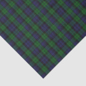 Papier Mousseline Blackwatch Tartan (Détail)