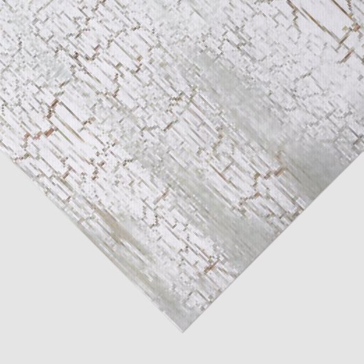 Papier Mousseline Blanc de Distressded (Détail)