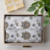 Papier Mousseline 🤍 blanc Pharaoh Mummy Tissue Paper 🎃 👑 (Cadeau)