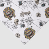 Papier Mousseline 🤍 blanc Pharaoh Mummy Tissue Paper 🎃 👑 (Détail)