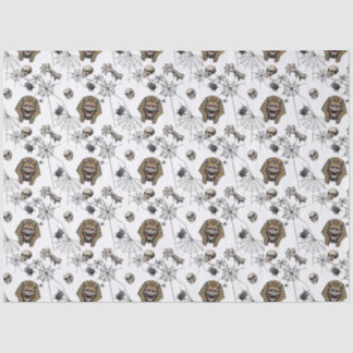 Papier Mousseline 🤍 blanc Pharaoh Mummy Tissue Paper 🎃 👑