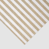 Papier Mousseline Blancs Bonbons Vintage Kraft Noël Brown (Détail)