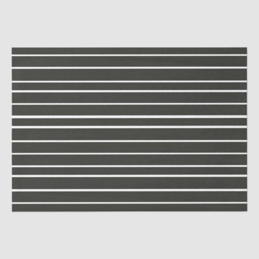 Papier Mousseline Blancs horizontaux noirs (Recto)