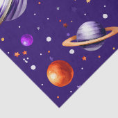 Papier Mousseline Blast Off Anniversaire Document de tissus (Détail)