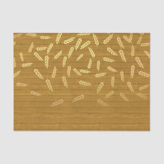 Papier Mousseline Blé d'automne (Recto)