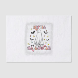 Papier Mousseline Bleached Retro Hippie Halloween Ghost Boo Spooky H