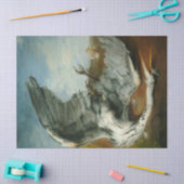 Papier Mousseline Blessé Heron (par George Frederick Watts) (Artisanat)