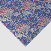 Papier Mousseline bleu (Détail)