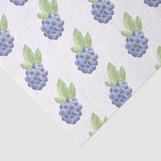 Papier Mousseline Bleu (Détail)