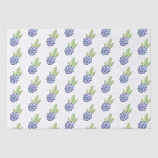 Papier Mousseline Bleu (Recto)