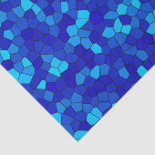 PAPIER MOUSSELINE BLEU (Détail)